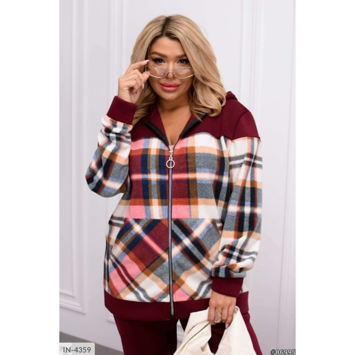 Спортивні костюми великого розміру IN-4359 — комфорт і мода Спортивні костюми великого розміру IN-4359 — комфорт і мода