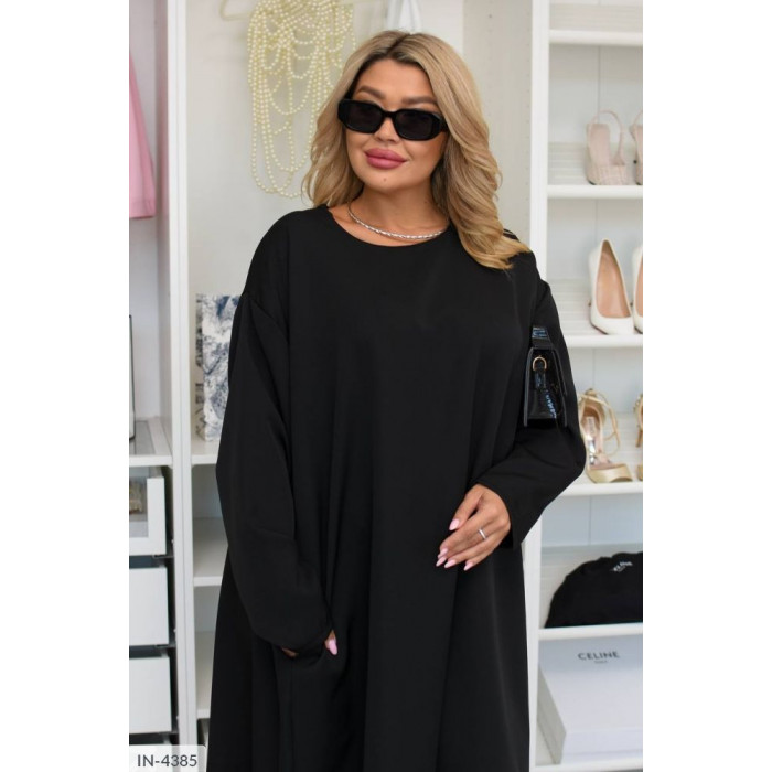 Стильні сукні Plus Size IN-4385 — ідеальна посадка для будь-якої фігури