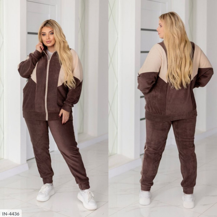 Модні костюми Plus Size IN-4436 — комфорт без меж Модні костюми Plus Size IN-4436 — комфорт без меж