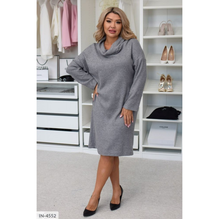 Сукні для пишних форм IN-4552 — виглядай розкішно