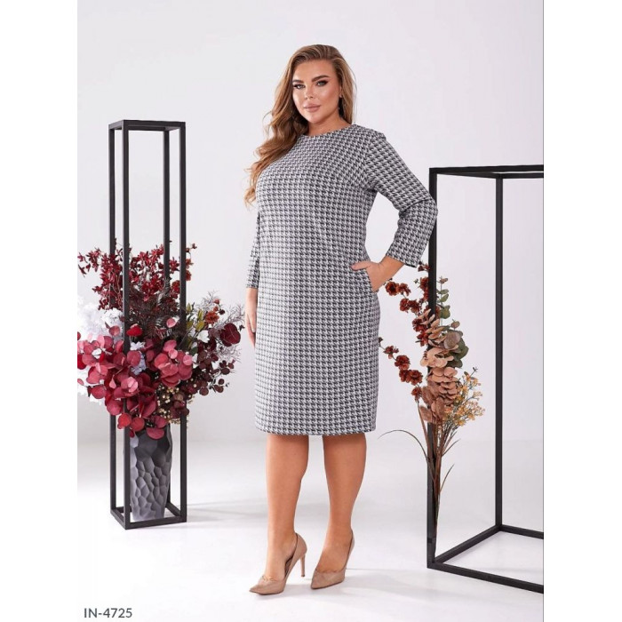 Стильні сукні Plus Size IN-4725 — ідеальна посадка для будь-якої фігури