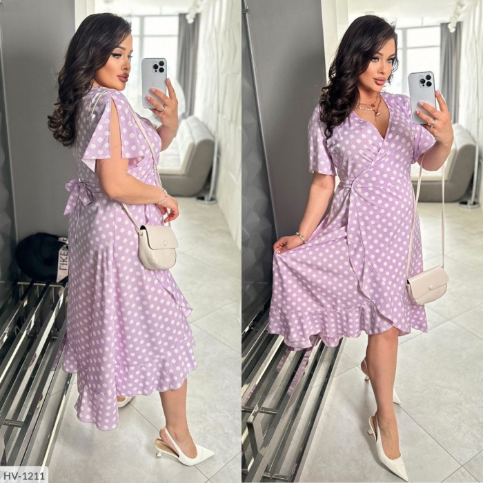 Модні сукні великого розміру HV-1211 — комфорт і краса щодня