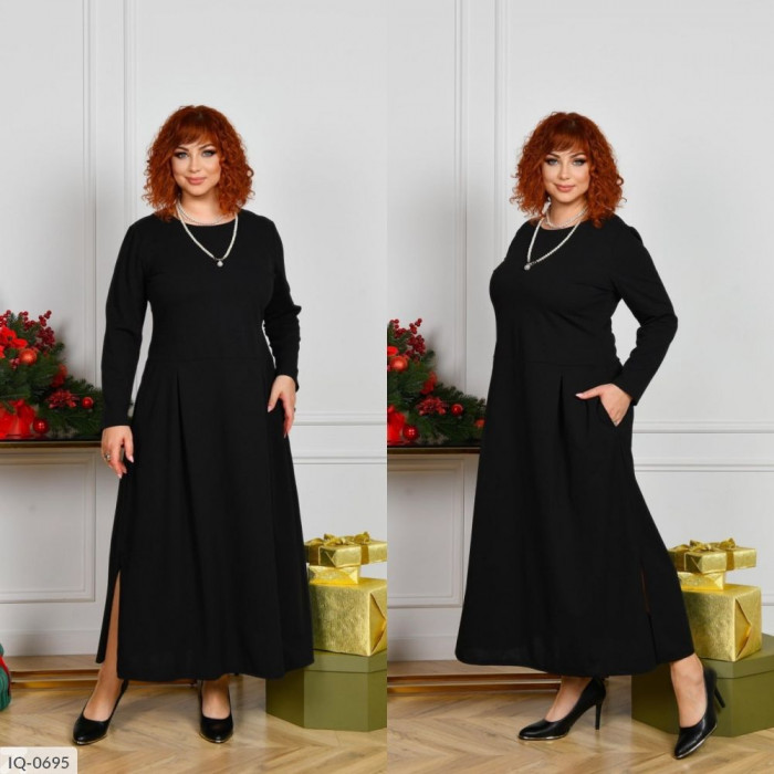 Новинки суконь великого розміру IQ-0695 — твій стиль і впевненість