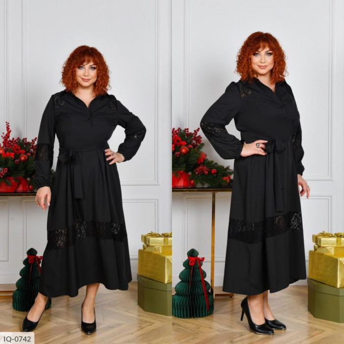 Стильні сукні XL+ IQ-0742 — знайди свою ідеальну модель