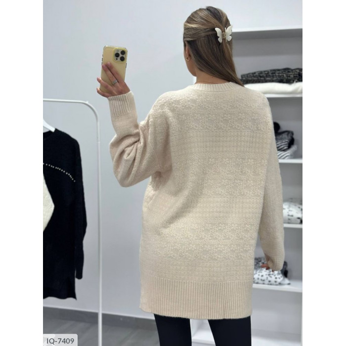 XL+ кофти IQ-7409 — тренди сезону