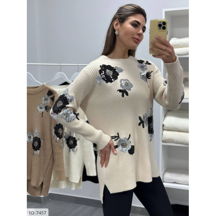XL+ кофти IQ-7457 — тренди сезону