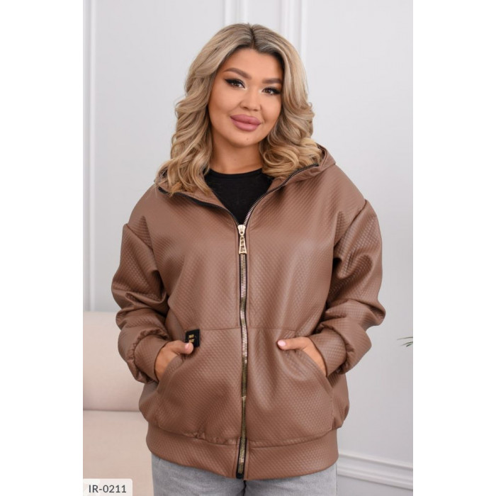 Жіночий верхній одяг Plus Size IR-0211 — тренди 2025