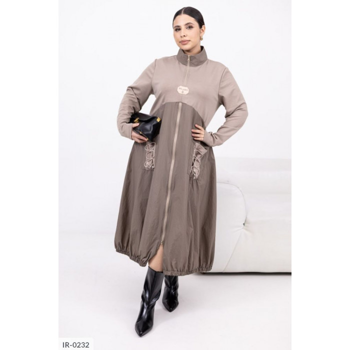 Модні сукні великого розміру IR-0232 — комфорт і краса щодня