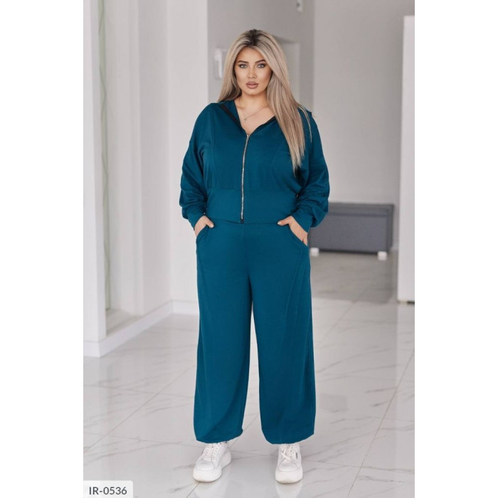 Жіночі прогулянкові костюми XL+ IR-0536 — тренди сезону