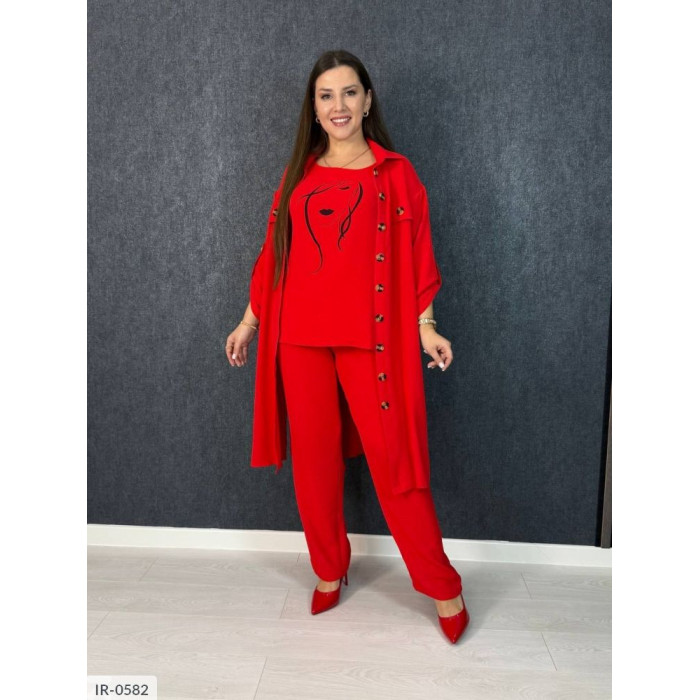 XL+ костюми Odessa Moda IR-0582 — мода для кожного дня