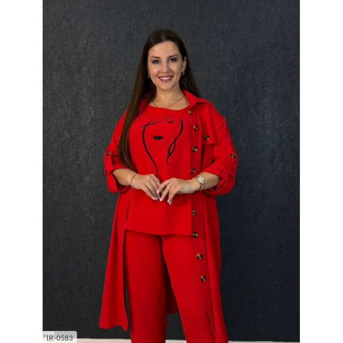 Жіночі костюми Plus Size IR-0583 — впевненість і стиль