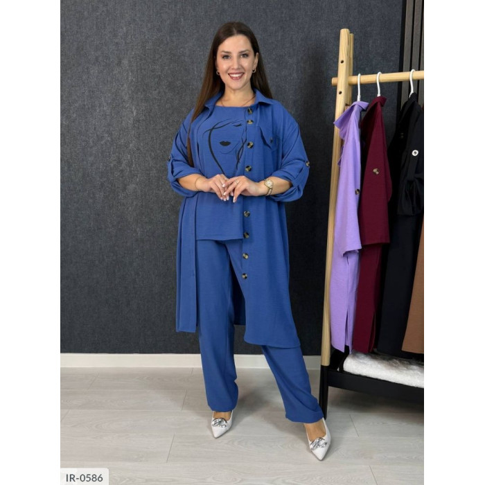 Костюми Plus Size IR-0586 — тренди сезону 2025