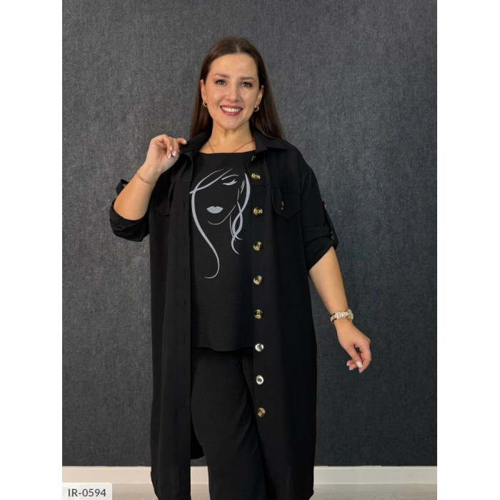 Жіночі костюми Plus Size IR-0594 — впевненість і стиль