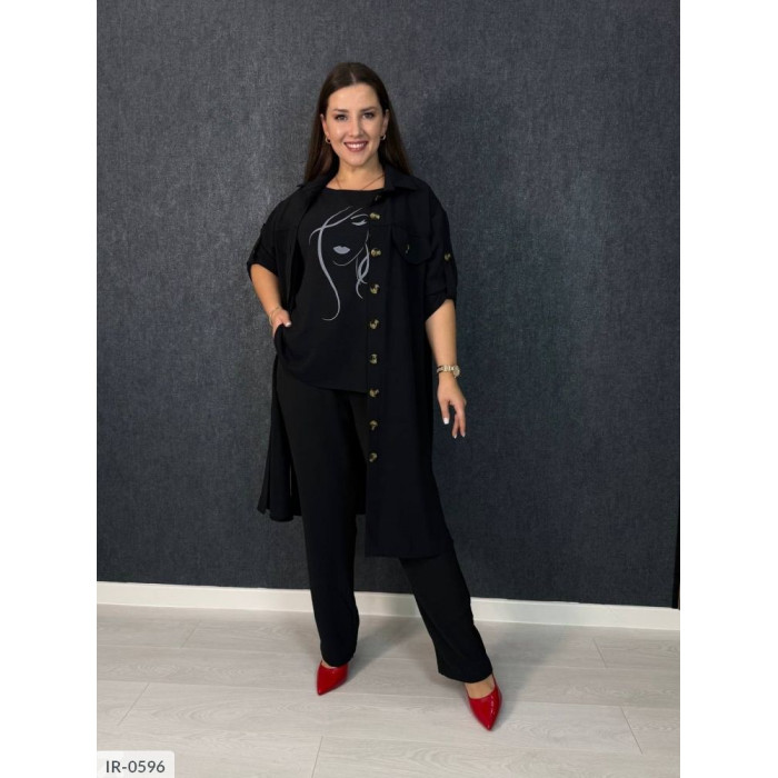 Костюми великого розміру IR-0596 — сучасна класика