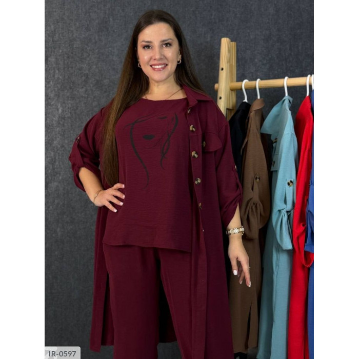 Костюми великого розміру IR-0597 — тренди і мода