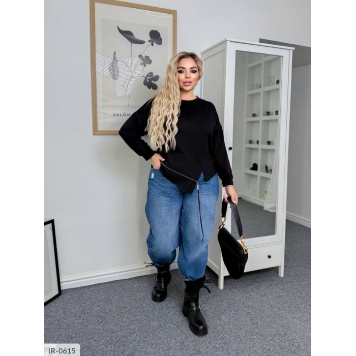 Светри та кофти великого розміру IR-0615 — тепло і мода