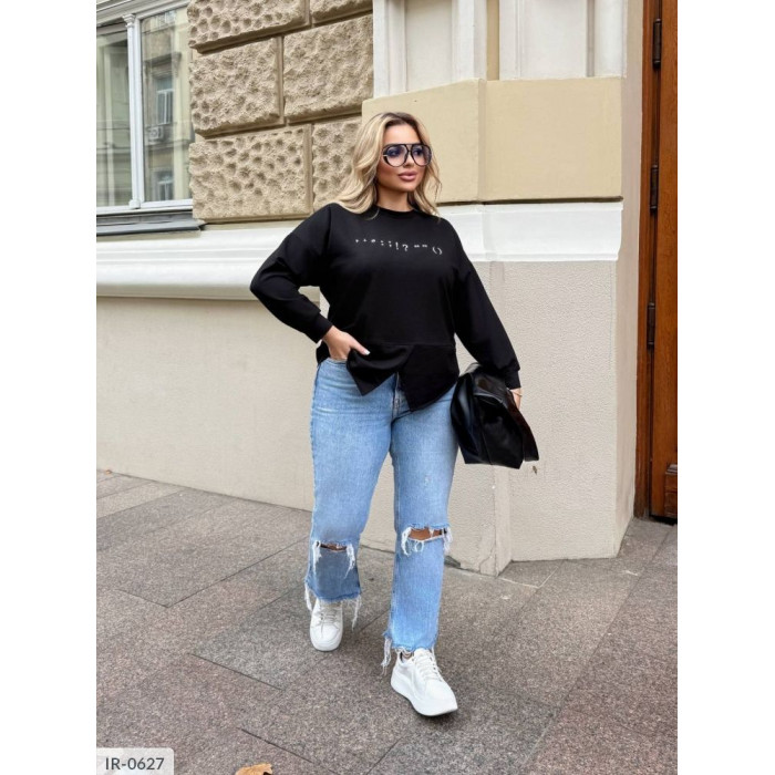 Модні светри великого розміру IR-0627 — затишок і краса