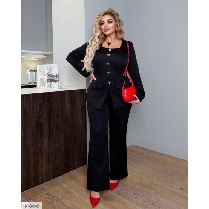 Жіночі костюми Plus Size IR-0645 — впевненість і стиль