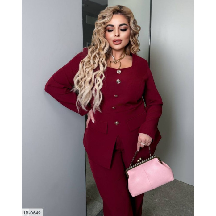 Костюми великого розміру IR-0649 — сучасна класика