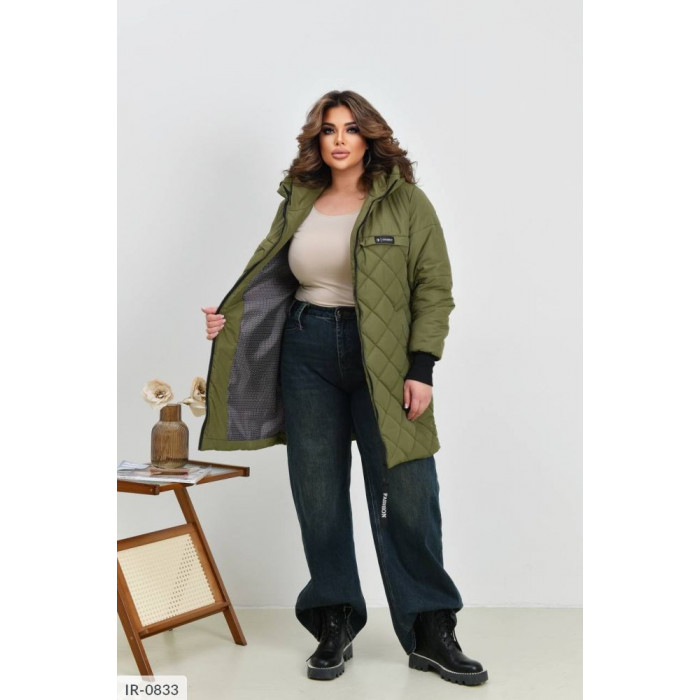 Модні куртки Plus Size IR-0833 — зручність і мода