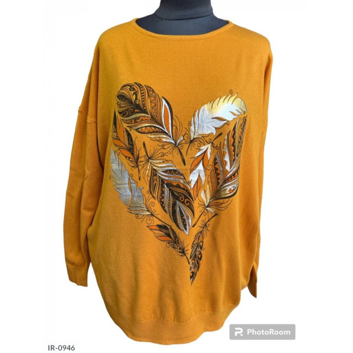 Светри Plus Size IR-0946 — тепло і краса