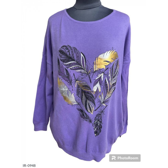 XL+ кофти Odessa Moda IR-0948 — тренди сезону 2025