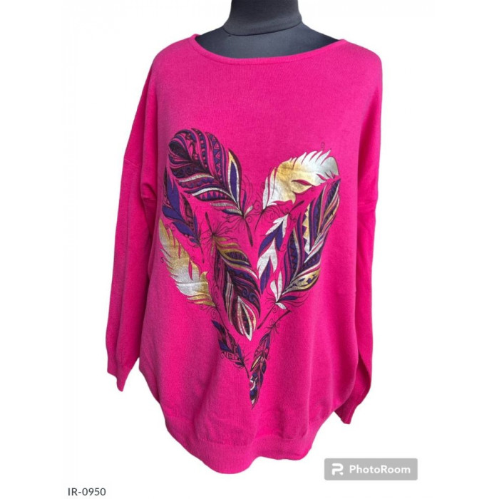 XL+ кофти Odessa Moda IR-0950 — тренди сезону 2025