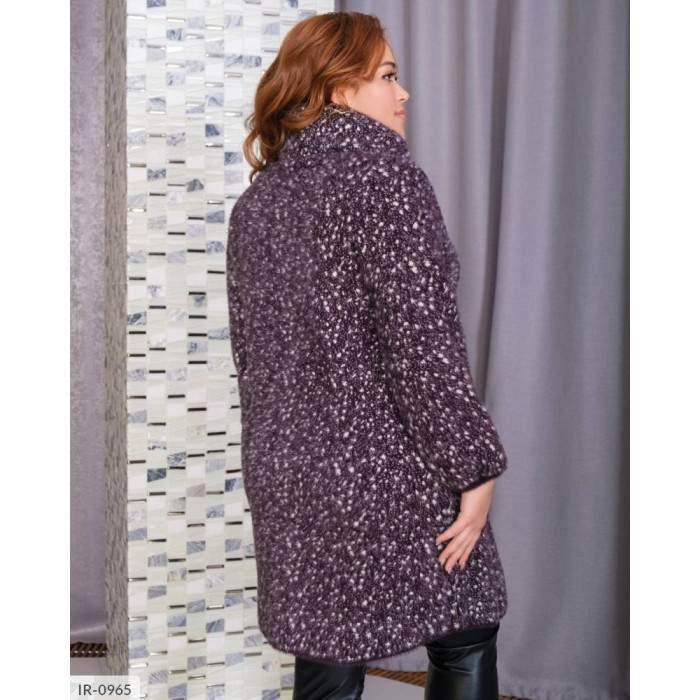 Модні фасони кардиганів XL+ IR-0965 — тренди сезону