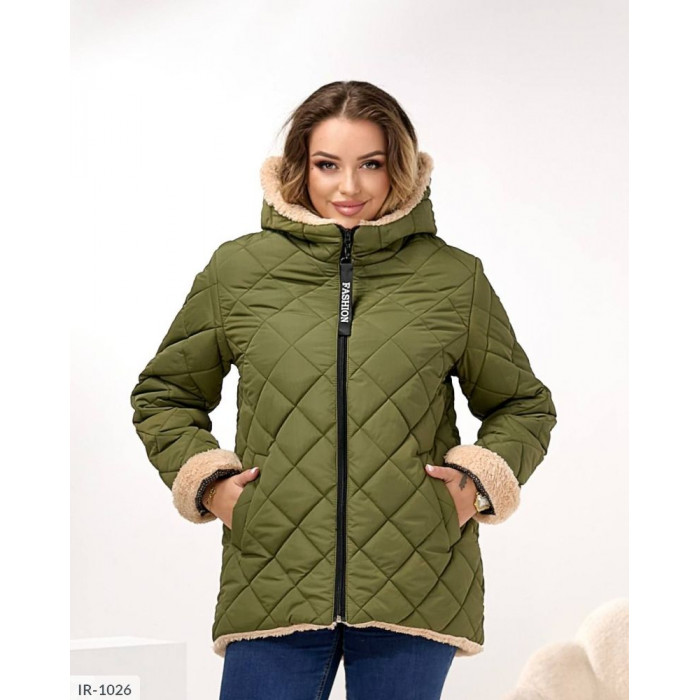 Модні куртки Plus Size IR-1026 — зручність і мода