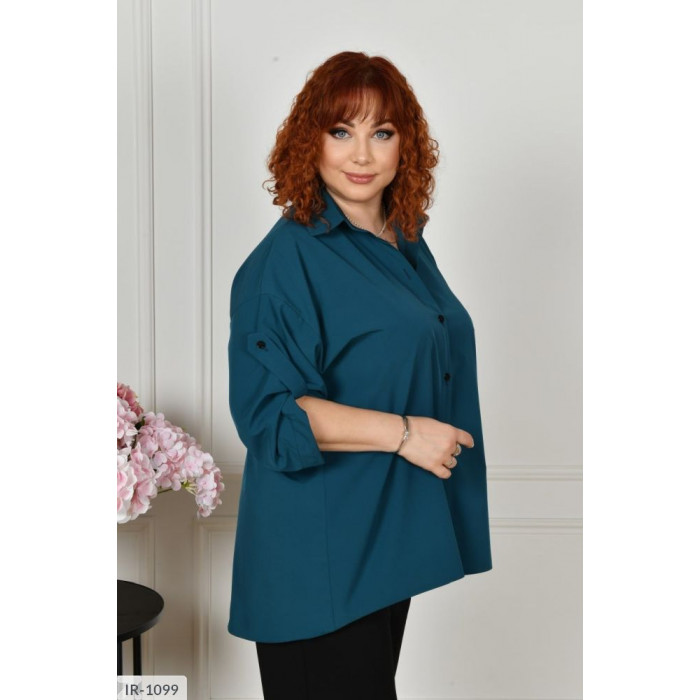 Модні сорочки і блузки великого розміру IR-1099 — елегантність і комфорт