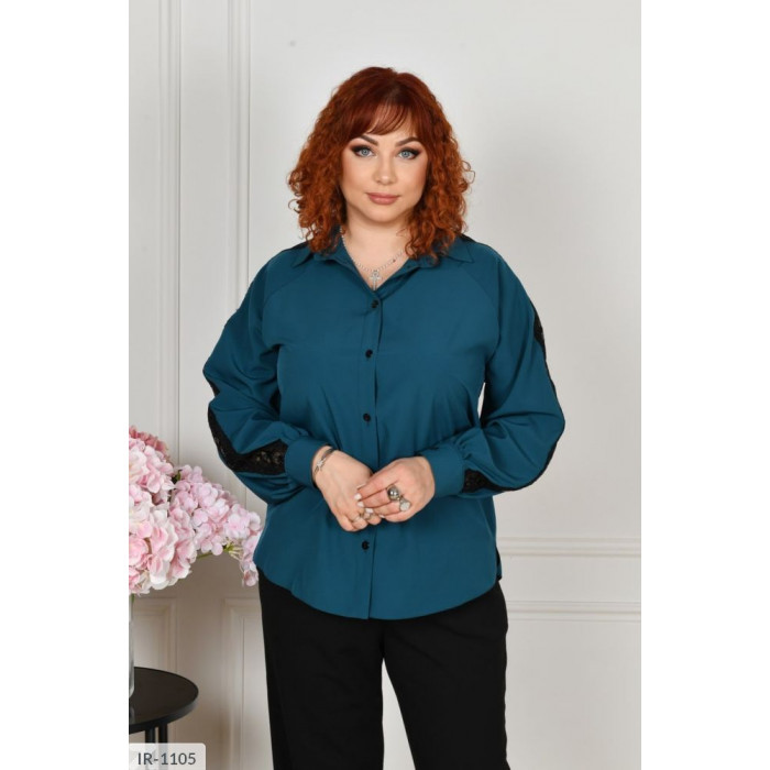 Модні сорочки і блузки великого розміру IR-1105 — елегантність і комфорт