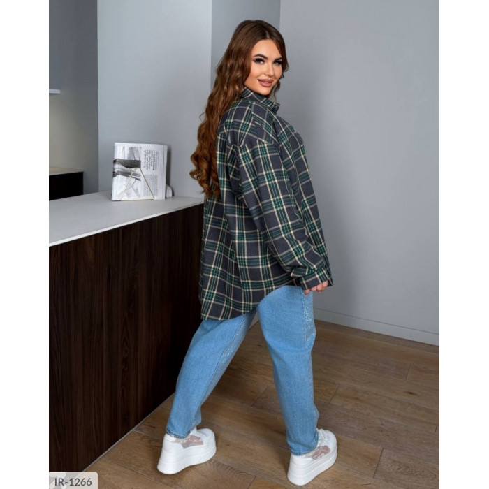 Модні сорочки і блузки великого розміру IR-1266 — елегантність і комфорт