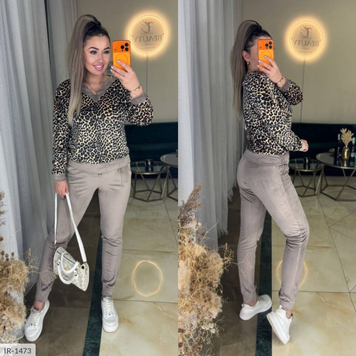 Стильні жіночі прогулянкові костюми IR-1473 — зручність і шарм