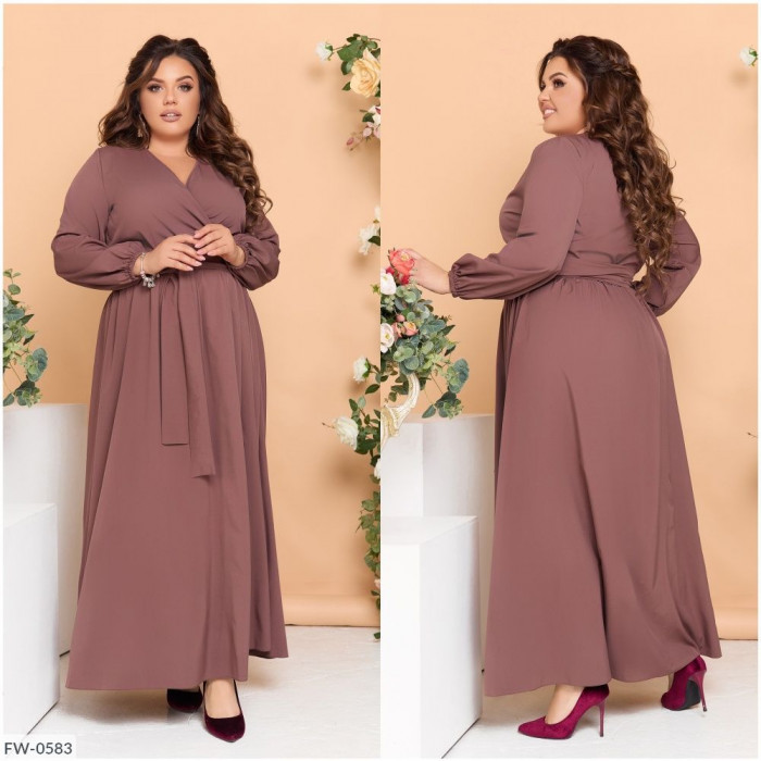 Модні сукні великого розміру FW-0583 — комфорт і краса щодня