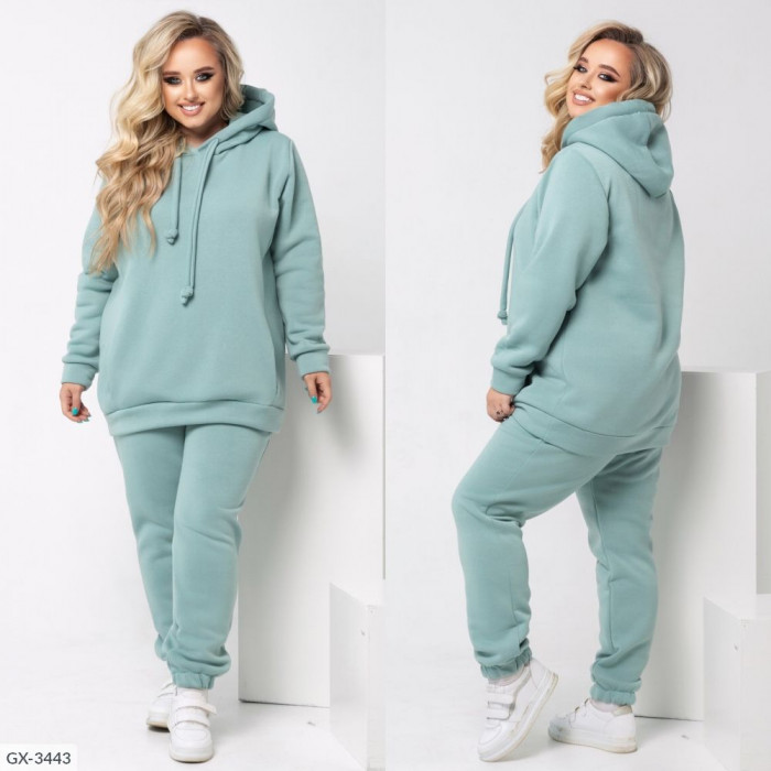 Спортивні костюми великого розміру GX-3443 — комфорт і мода Спортивні костюми великого розміру GX-3443 — комфорт і мода