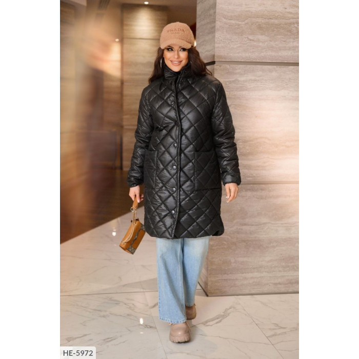 Верхній одяг великого розміру HE-5972 — твій комфорт