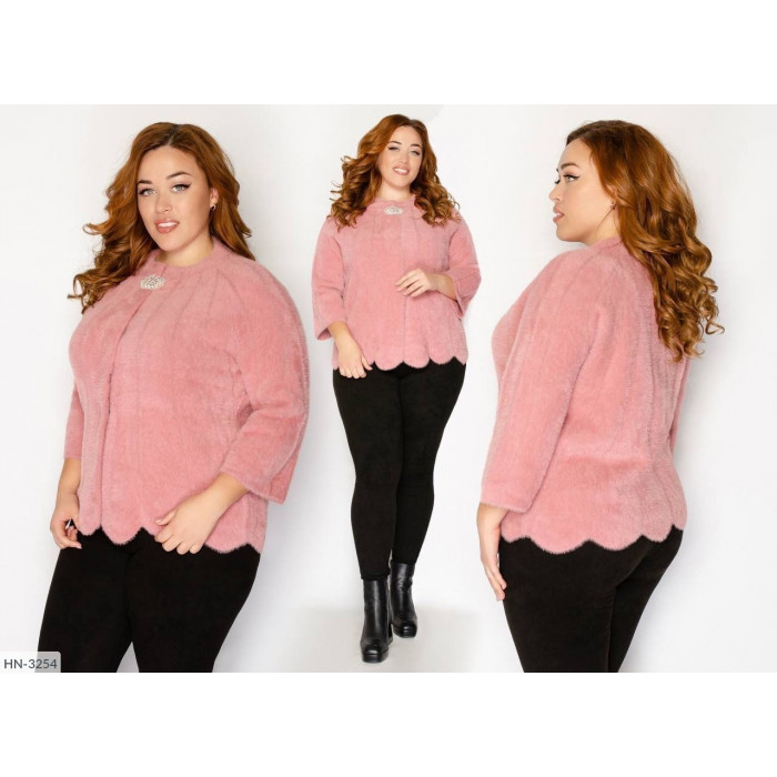 Жіночий верхній одяг Plus Size HN-3254 — тренди 2025