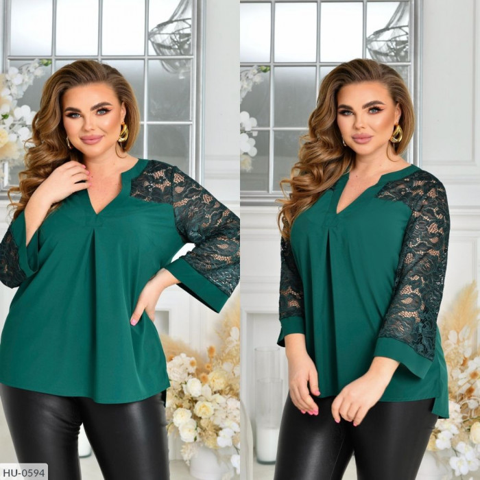 Сорочки Plus Size HU-0594 — впевненість і шарм