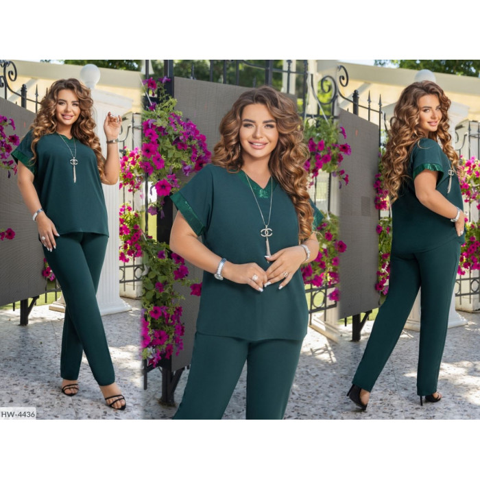 Жіночі костюми Plus Size HW-4436 — впевненість і стиль
