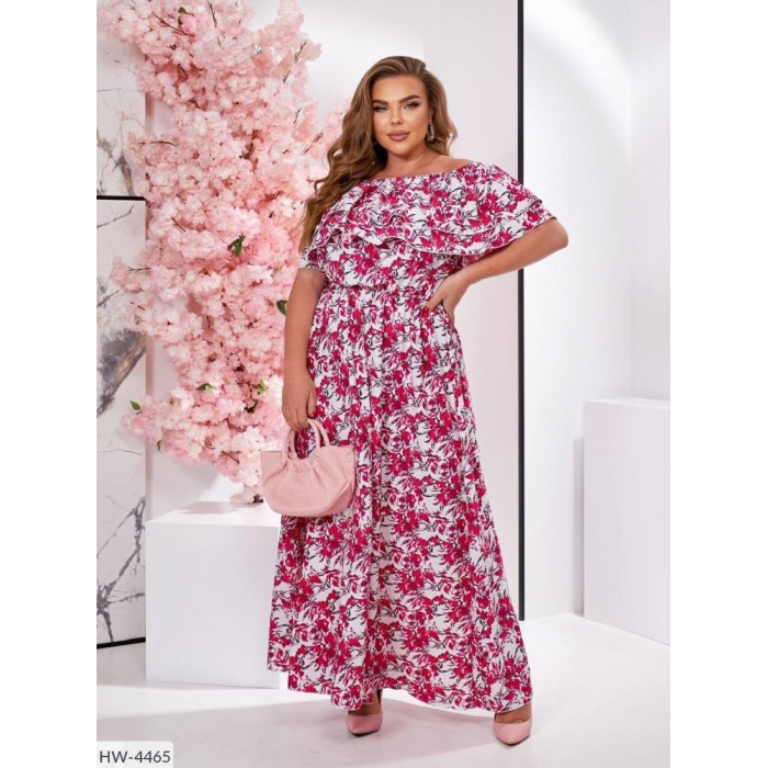 Модні сукні великого розміру HW-4465 — комфорт і краса щодня