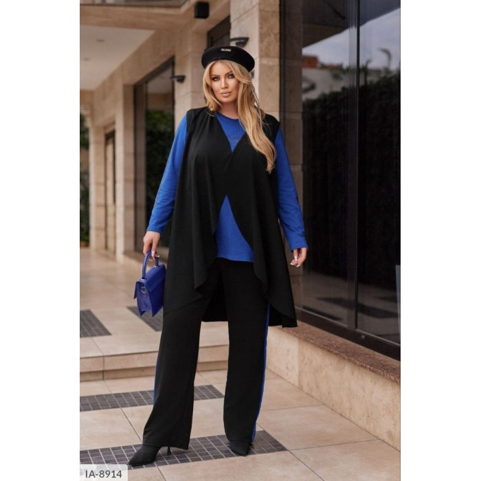 Жіночі прогулянкові костюми XL+ IA-8914 — тренди сезону