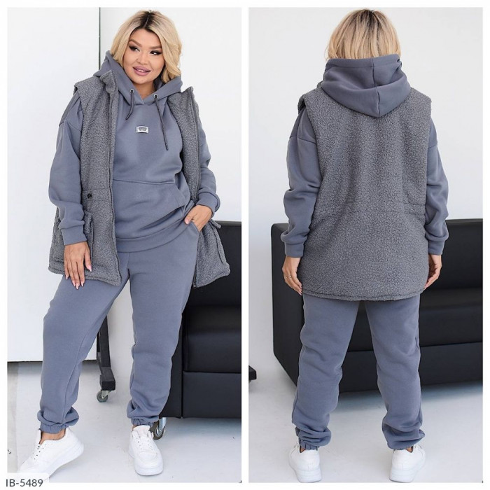 XL+ спортивні костюми Odessa Moda IB-5489 — нова колекція