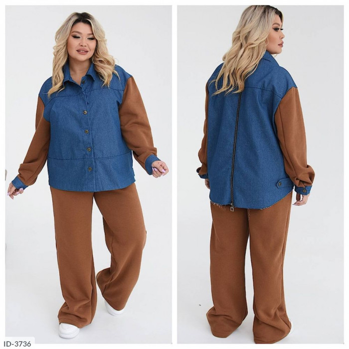 Жіночі костюми XL+ ID-3736 — елегантність і зручність