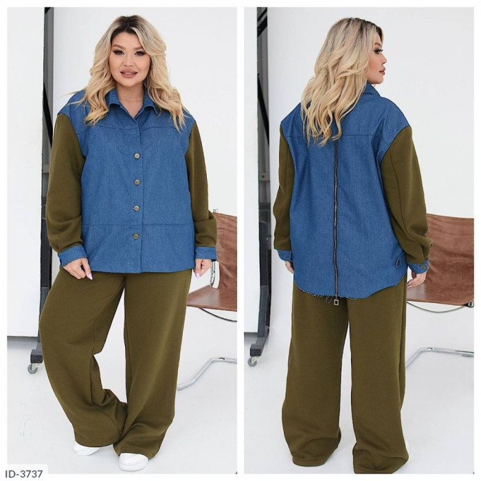 Модні костюми великого розміру ID-3737 — стиль і комфорт