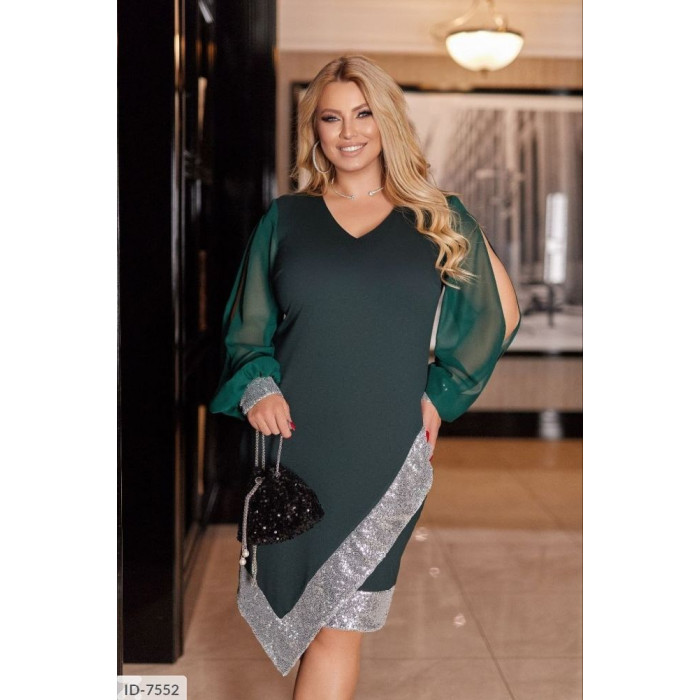 Сукні великого розміру ID-7552 — жіночність без компромісів