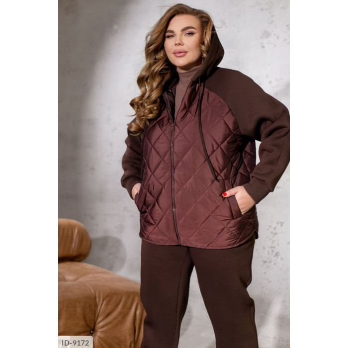 Модні прогулянкові костюми великого розміру ID-9172 — комфорт і стиль