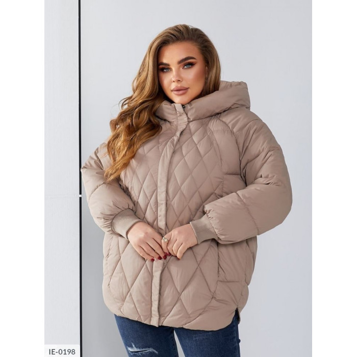 Верхній одяг великого розміру IE-0198 — тепло і стиль
