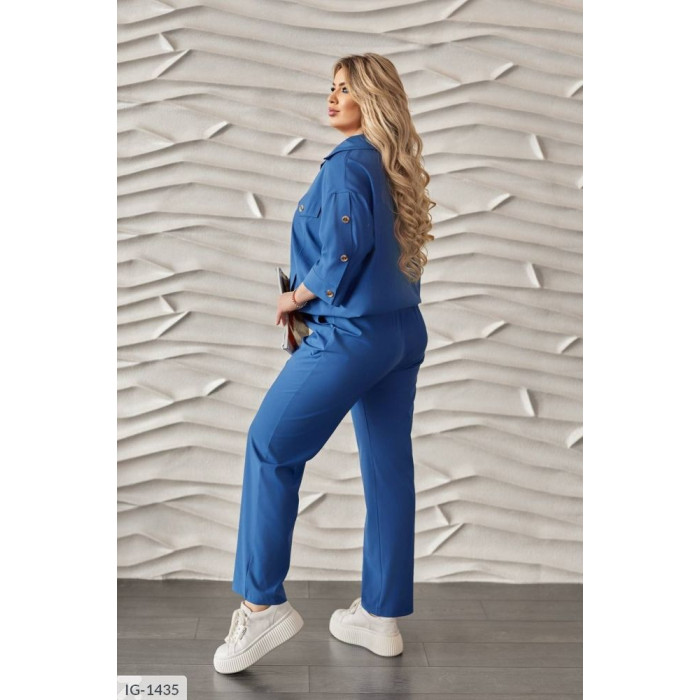 Жіночі костюми Plus Size IG-1435 — впевненість і стиль