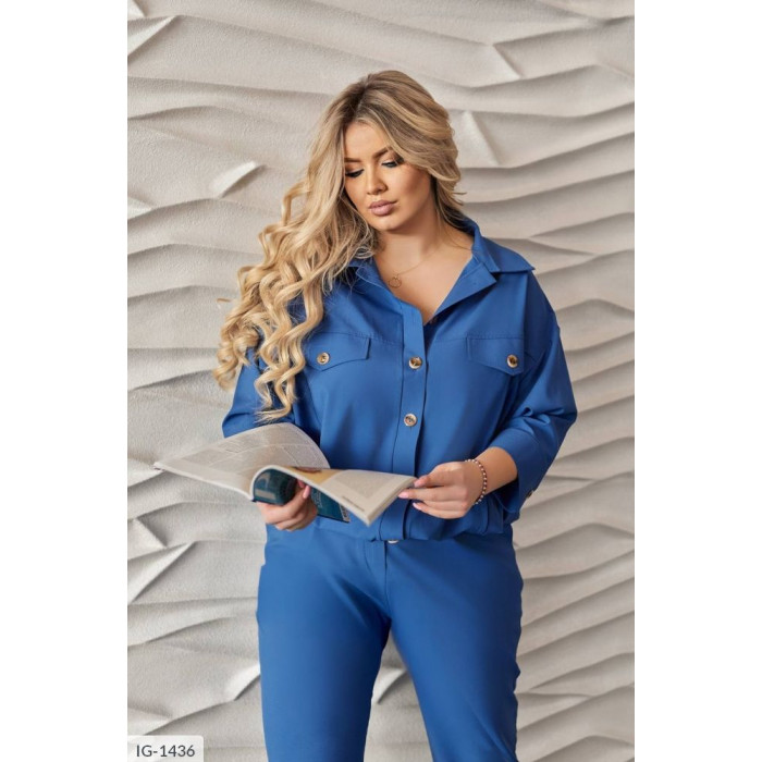 Жіночі костюми XL+ IG-1436 — елегантність і зручність