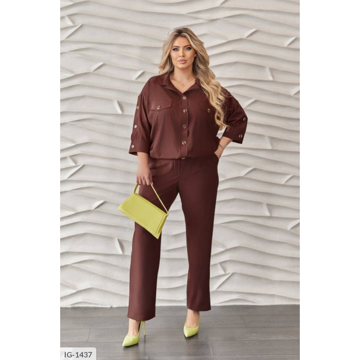 Костюми великого розміру IG-1437 — сучасна класика